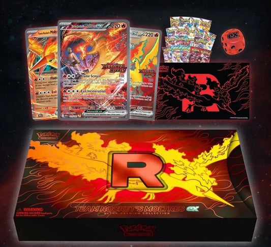 Pokemon TCG: Team Rocket’s Moltres ex Ultra-Premium Collection
