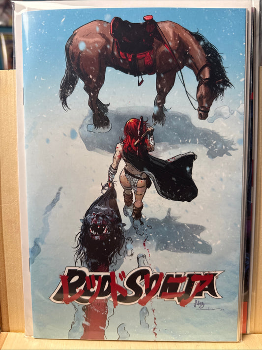RED SONJA #17 JAVIER FERNANDEZ MEGACON 2025 AKIRA HOMAGE EXCLUSIVE