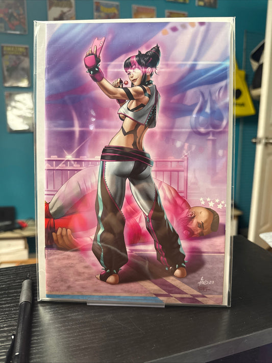 Street Fighter Masters Game Gals #1 Gus Mauk Exclusive Virgin