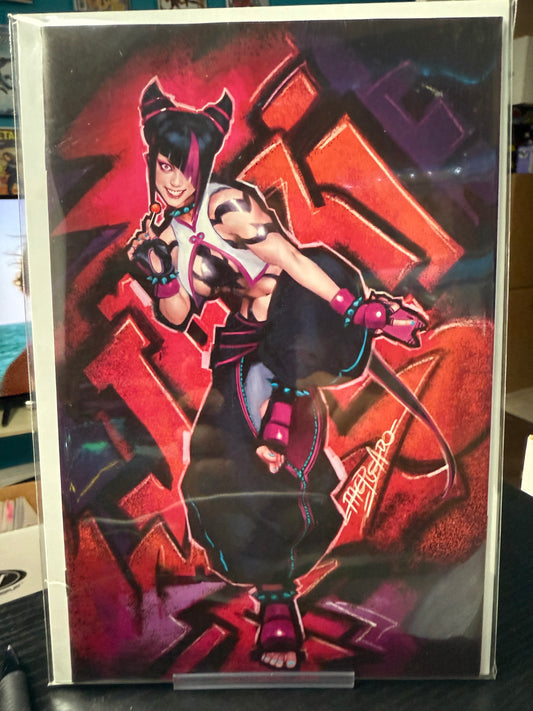 Street Fighter Masters Game Gals #1 Miguel Mercado Exclusive Virgin