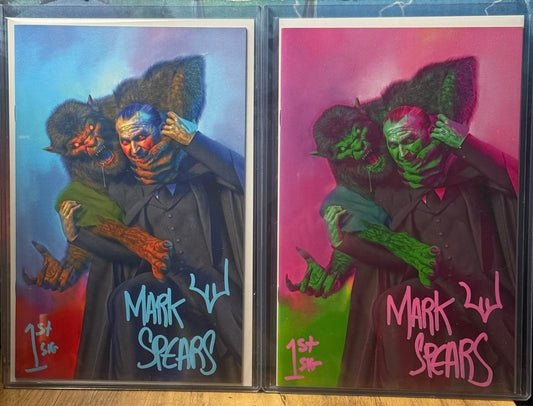 MARK SPEARS MONSTERS #4 Fan Expo Dallas Exclusive Set - 1st SIGNED BY MARK SPEARS