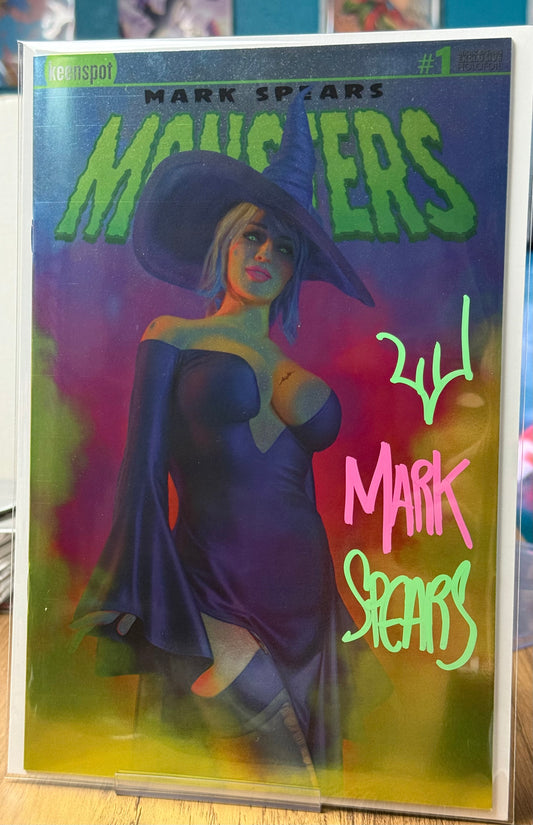 Mark Spears Monsters #1 5th Print "Twitch The Witch" Exclusive Variant SIGNED by Mark Spears
