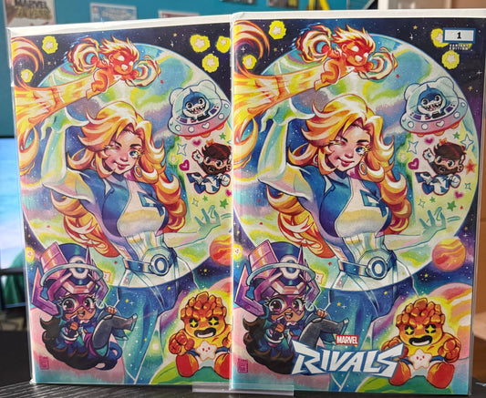 Marvel Rivals C2E2 Exclusive Rian Gonzales Trade & Virgin Set