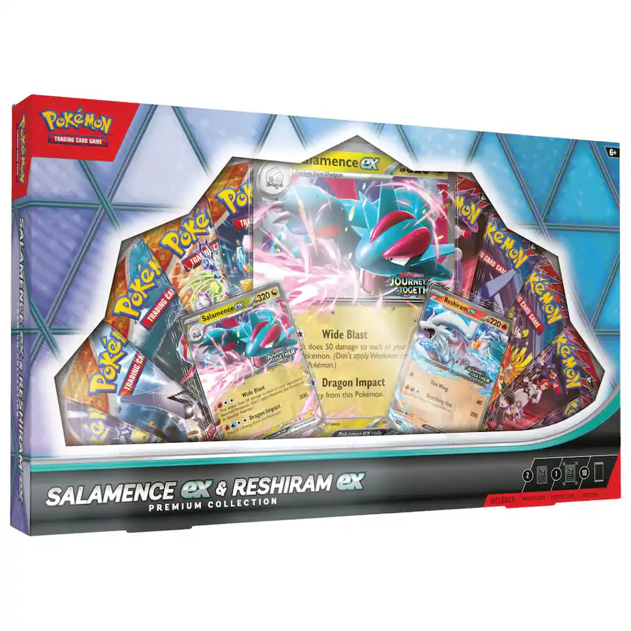 Pokémon TCG: Salamence ex & Reshiram ex Premium Collection