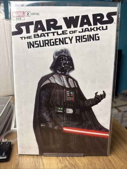 Star Wars The Battle of Jakku Insurgency Rising #2 E.M. GIST Exclusive Variant