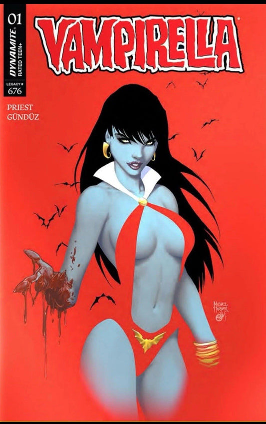 VAMPIRELLA #1 MICHAEL TURNER C2E2 NEGATIVE SPACE VARIANT
