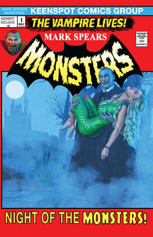MARK SPEARS MONSTERS #1 5th Print Cover C (Keenspot Exclusive)